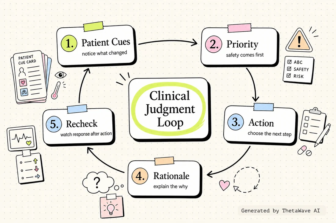 Mindmap zu 1 HR COMPREHENSIVE NCLEX REVIEW