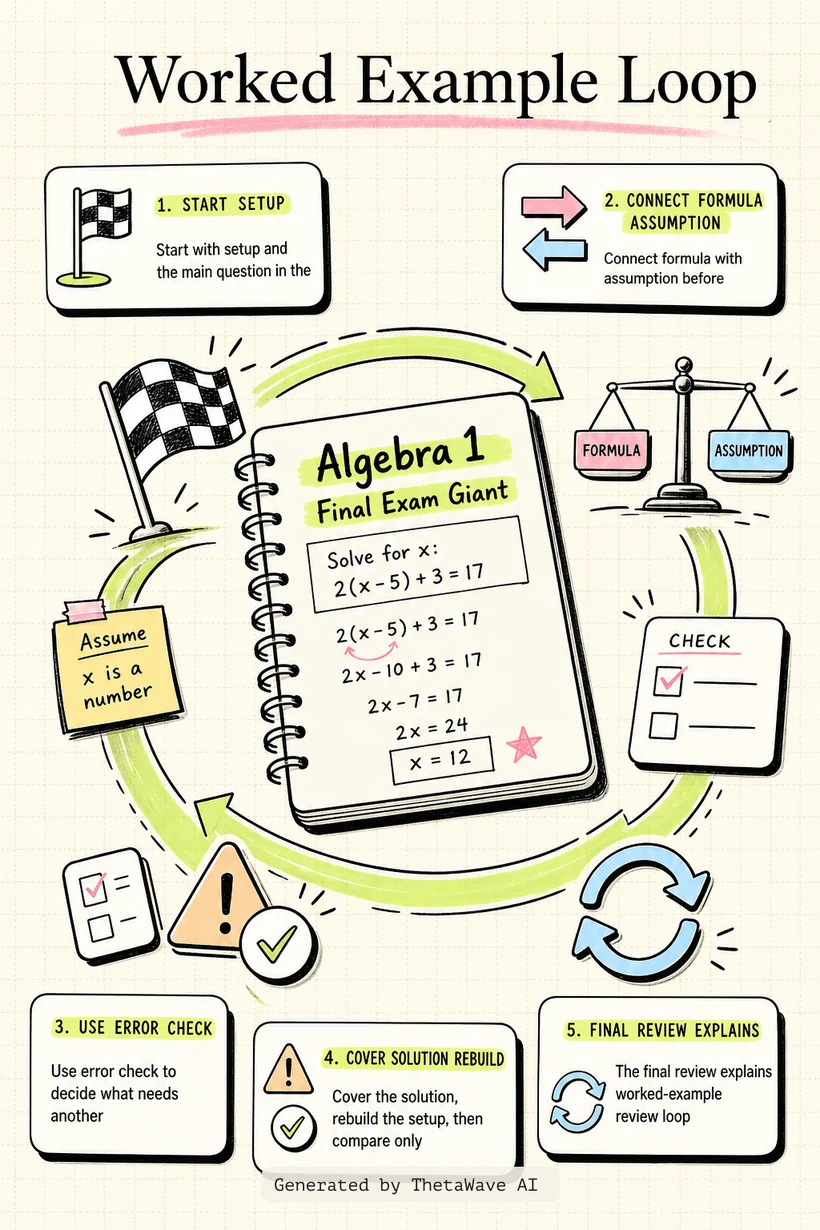 Infographie de Algebra 1 Final Exam Giant Review