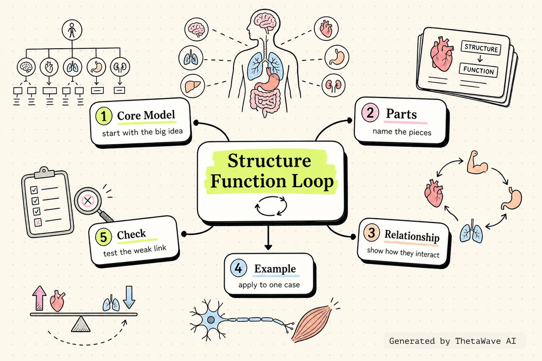 Anatomy & Physiology 1: ENTIRE Course Explained in One Videoのマインドマップ