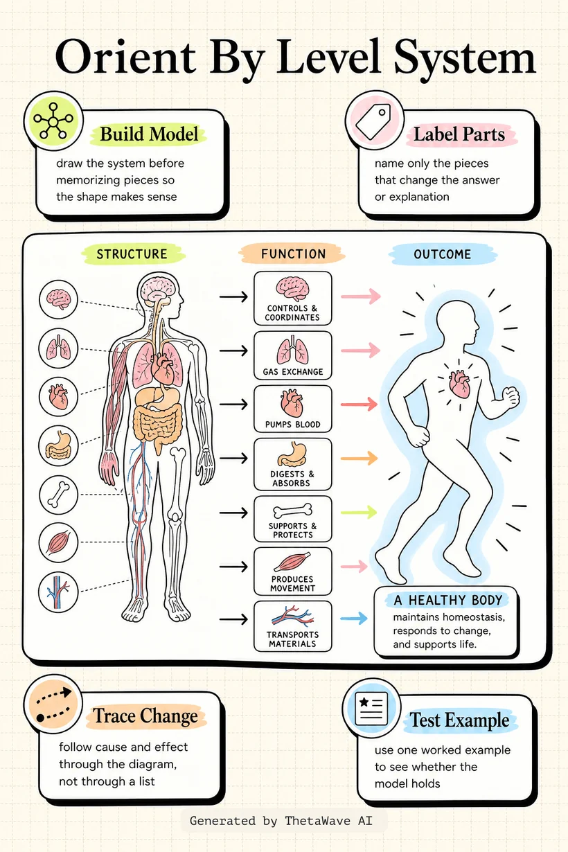 Infografía de Anatomy and Physiology 101: The ULTIMATE Overview