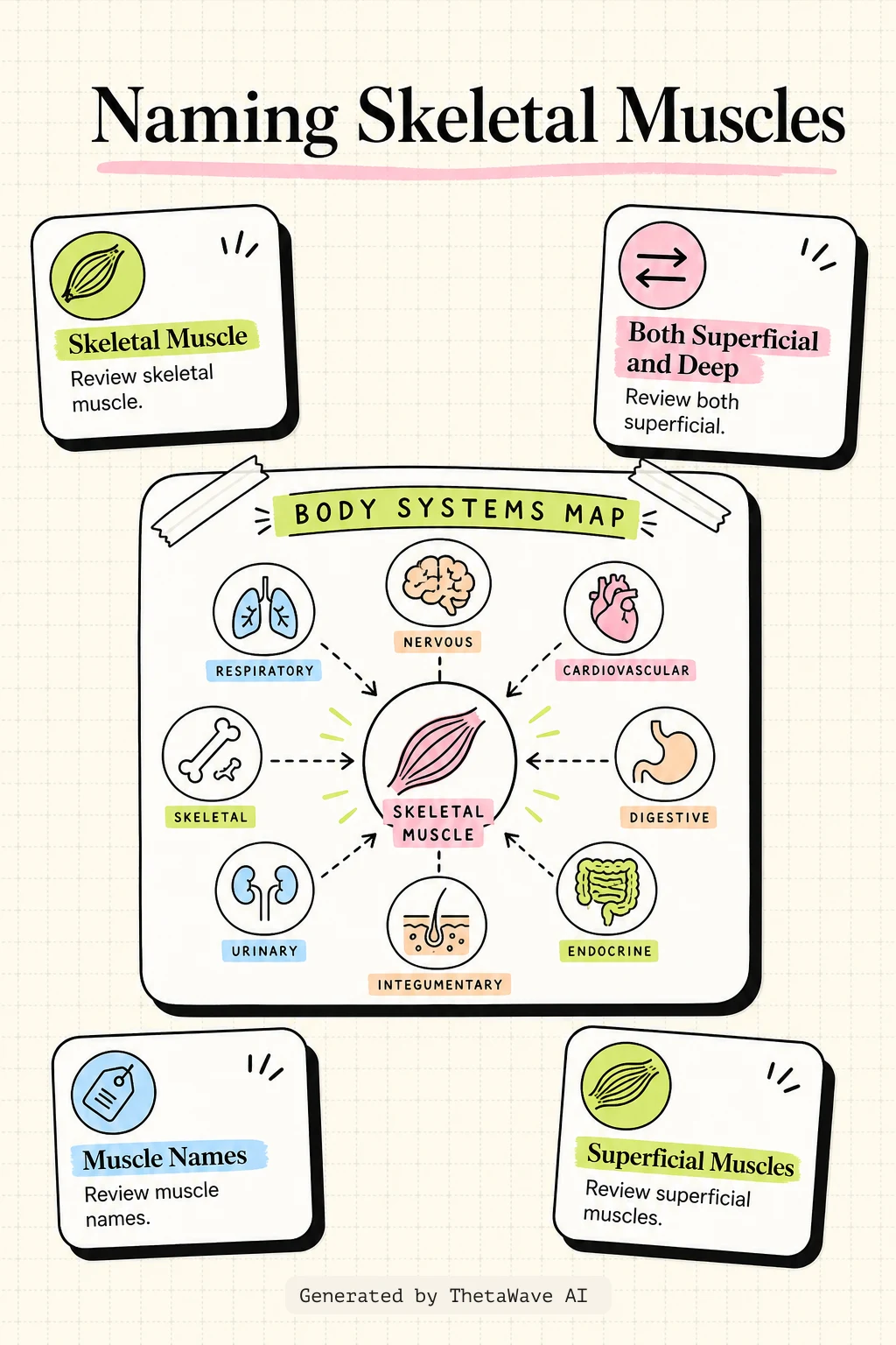 Infografik zu Anatomy and Physiology 2e: 11.2 Naming Skeletal Muscles