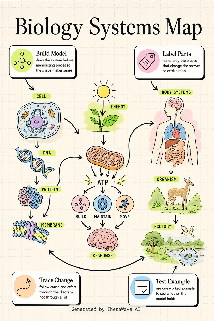 Infografía de AP Bio Speed Review - ALL 8 Units