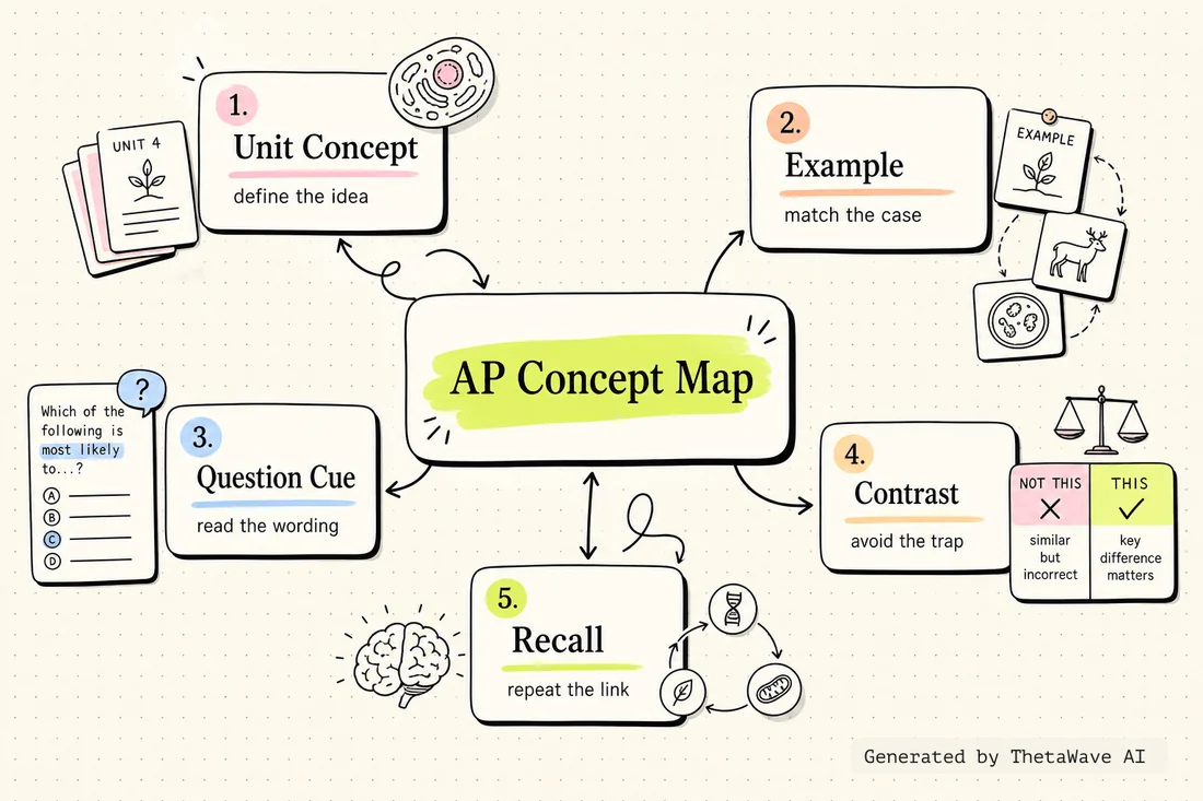 Mindmap zu AP Biology - The Final Review