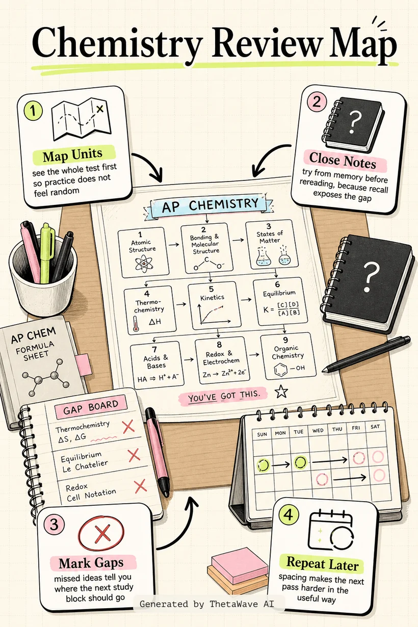 Infografik zu AP Chemistry Cram Session 2025 | Review the ENTIRE AP Chem Course Before Exam Day