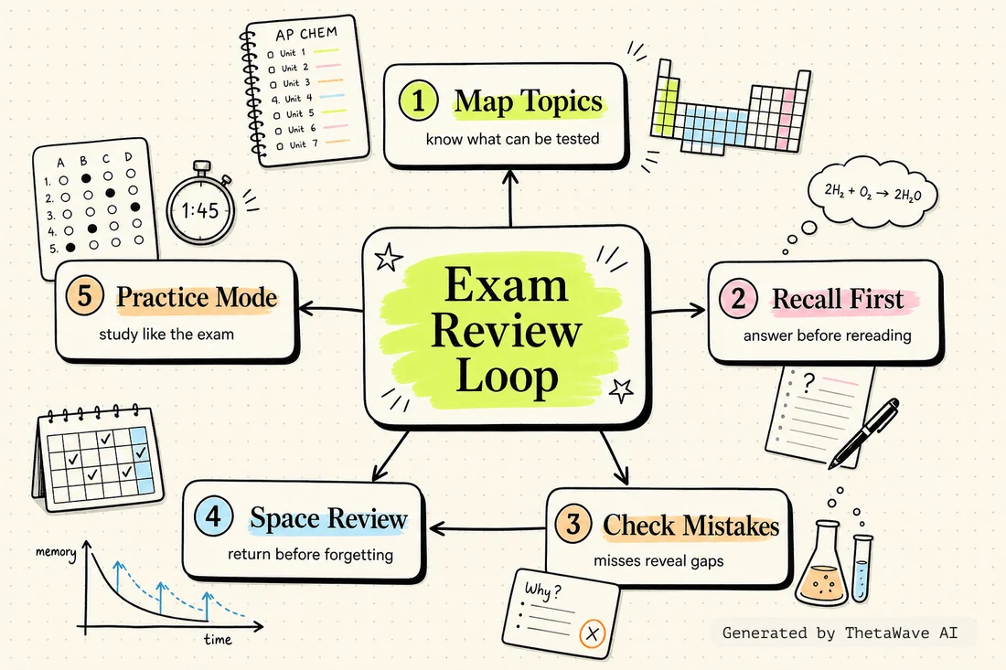 Mindmap zu AP Chemistry Cram Session 2025 | Review the ENTIRE AP Chem Course Before Exam Day