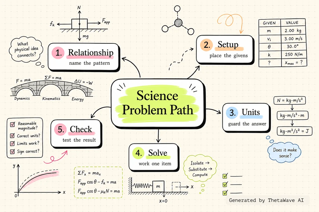 Mind map for AP Physics 1 2026 Practice Exam (Challenging MCQ for Review)