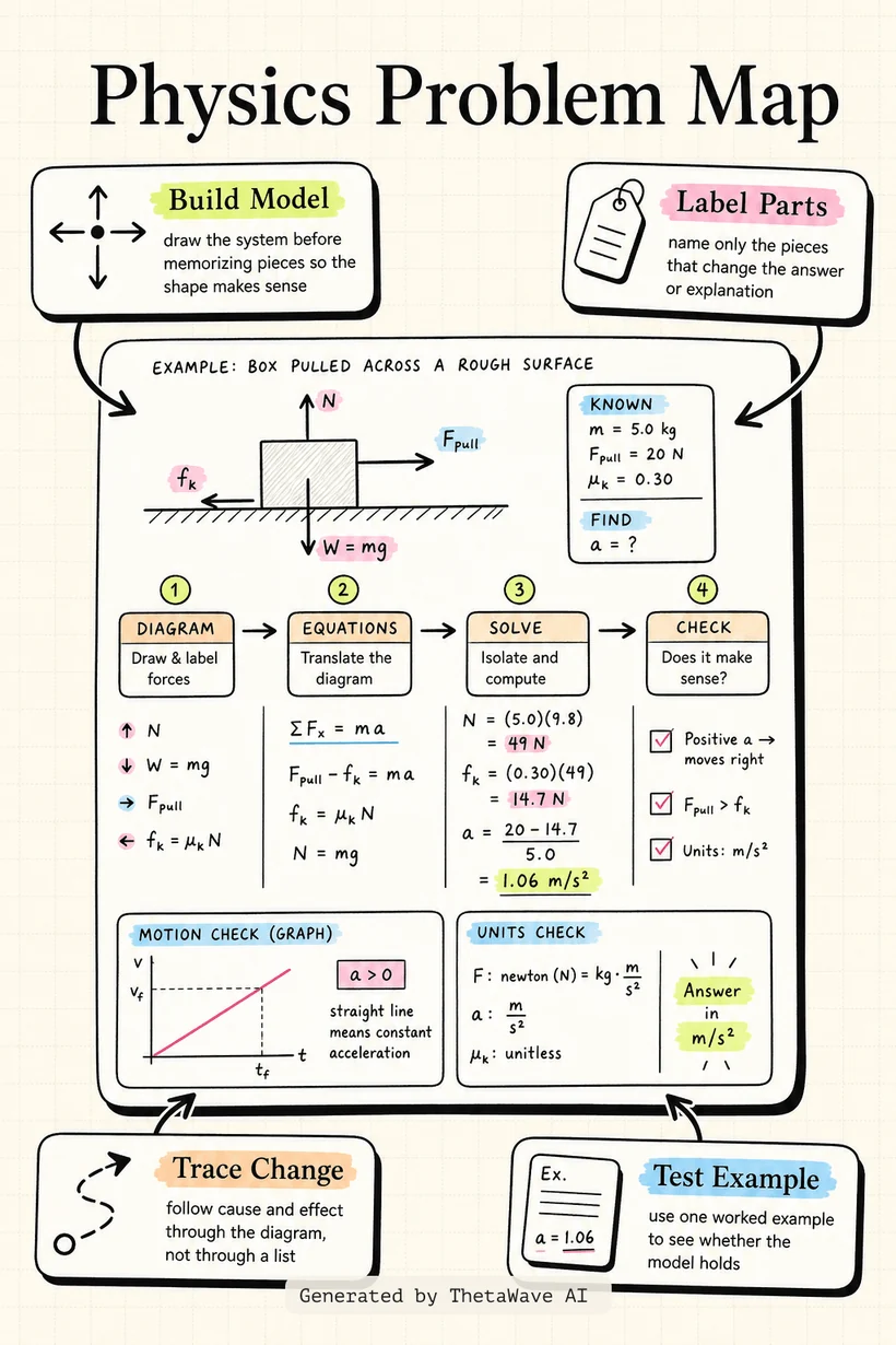 Infografik zu AP Physics 1 Exam Cram