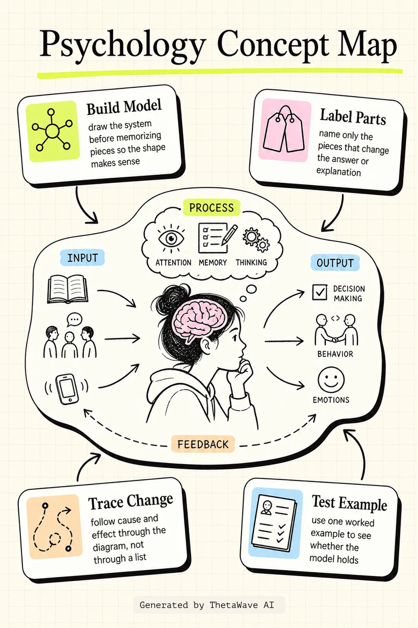 Infografik zu AP Psychology Unit 1 Review