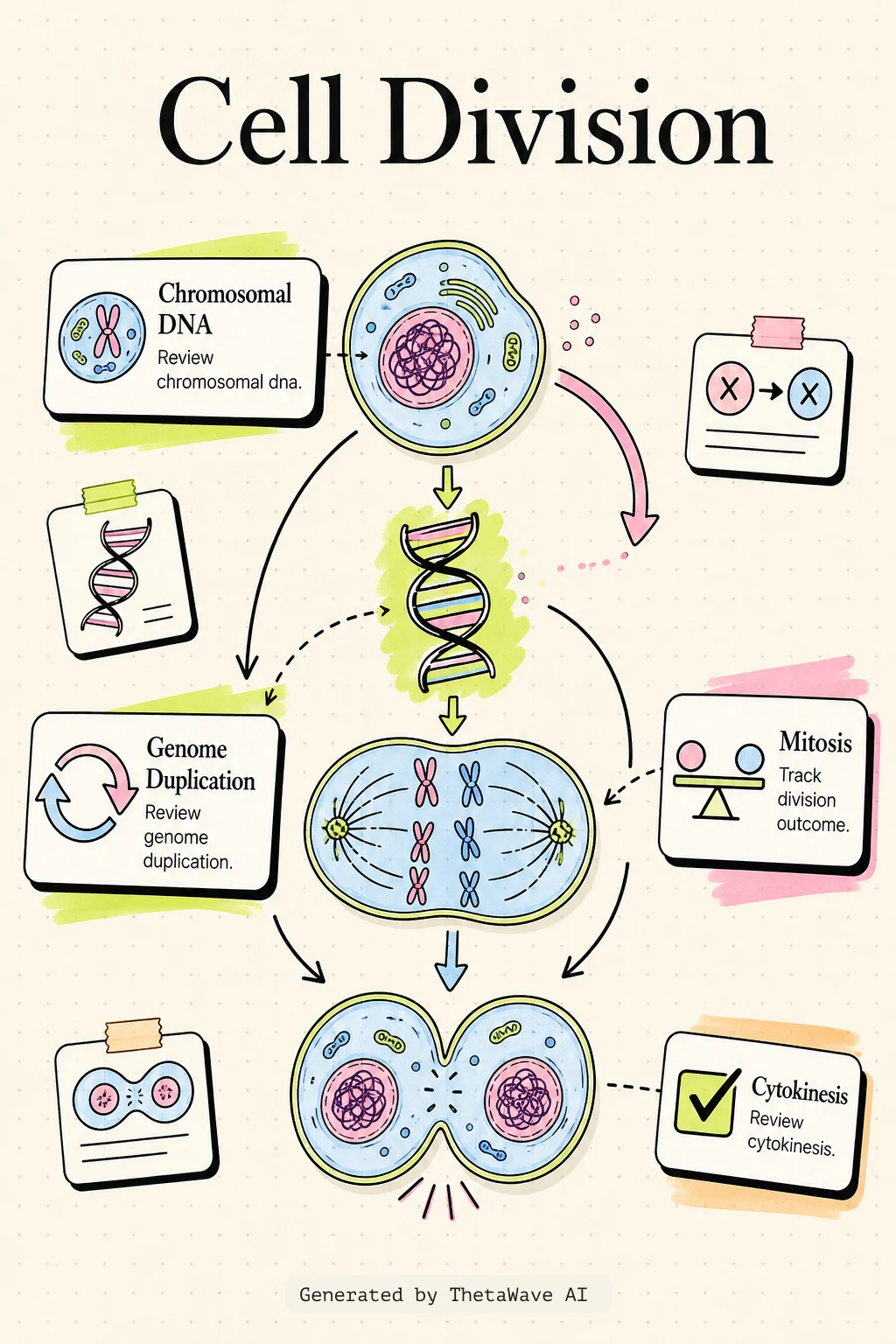 Infographic for Biology 2e: 10.1 Cell Division