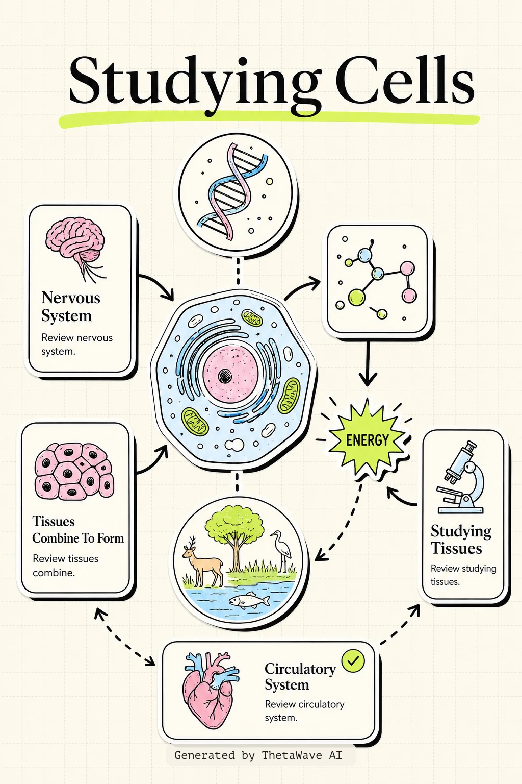Infographic for Biology 2e: 4.1 Studying Cells