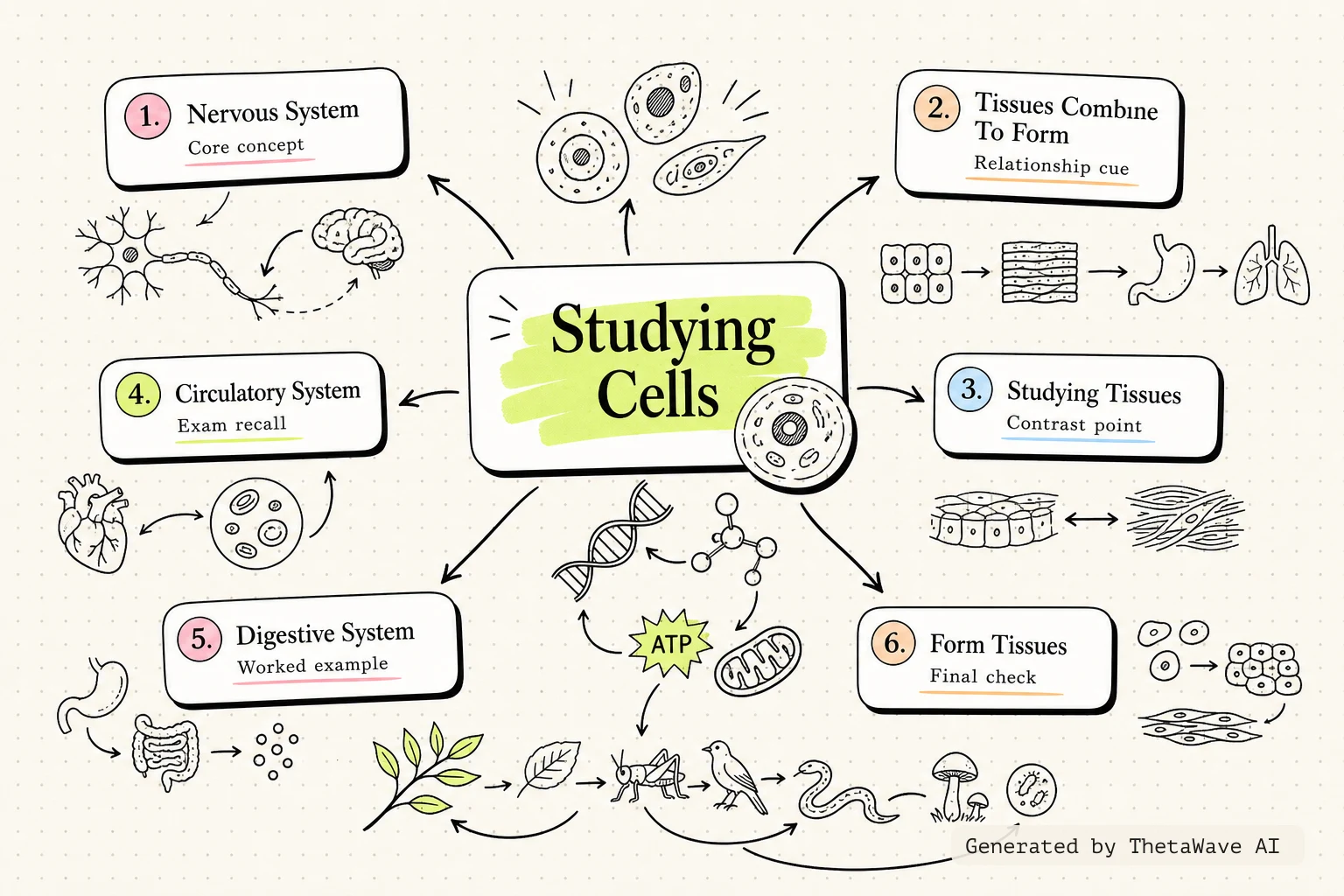 Mind map for Biology 2e: 4.1 Studying Cells