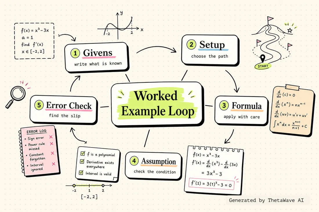 Mind map for Calculus 1 Final Review - Full Crash Course + Practice Test