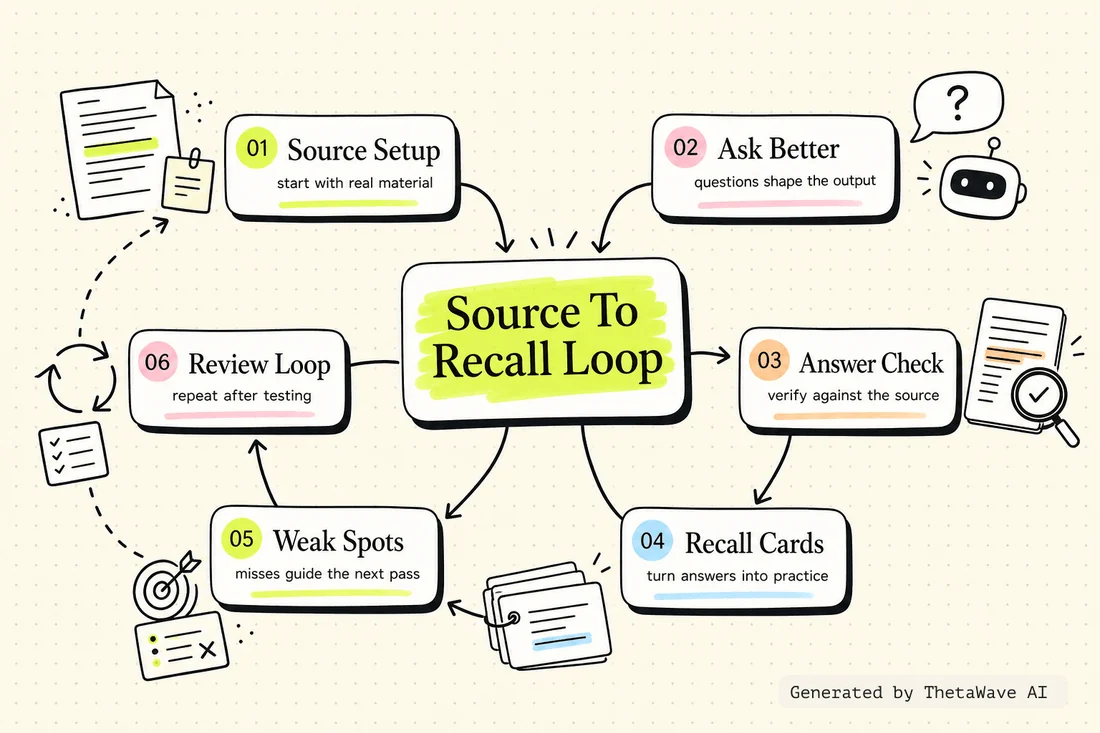 Mindmap zu ChatGPT Study Mode Explained