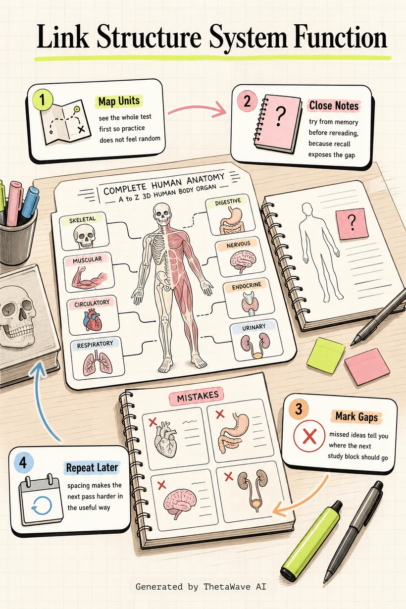 Infografía de COMPLETE Human Anatomy in 1 Hour! A to Z 3D Human Body Organ Systems