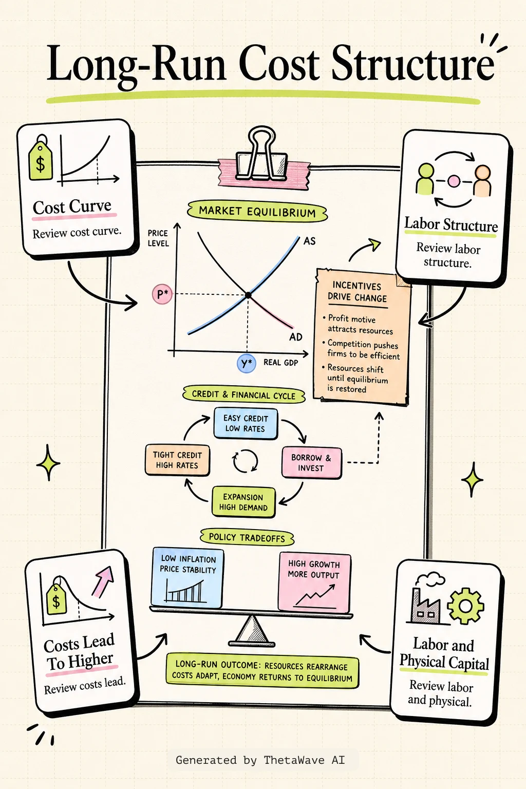 Infographic for Principles of Economics 3e: 7.3 The Structure of Costs in the Long Run