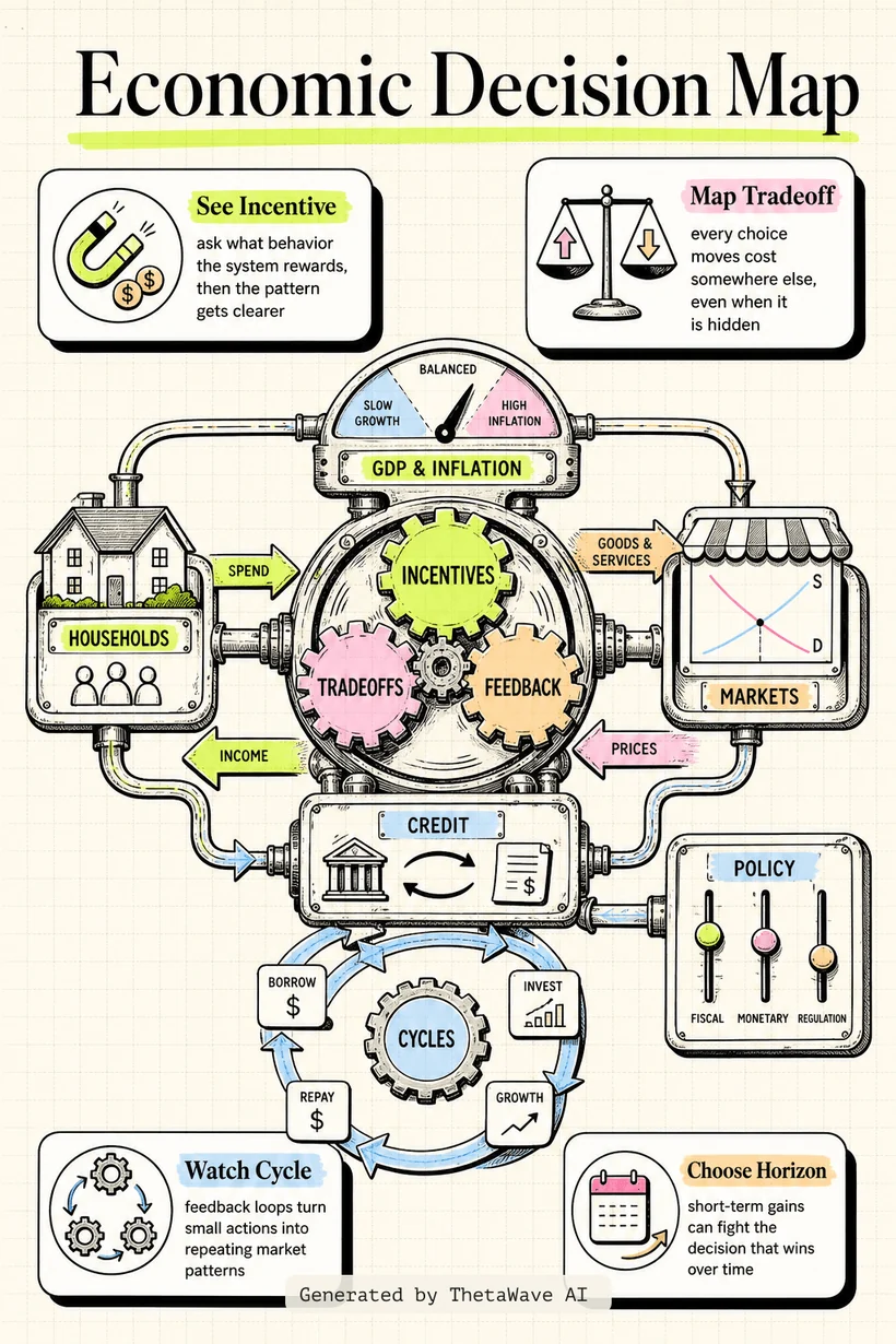 Infografik zu Fundamentals of Finance & Economics for Businesses - Crash Course