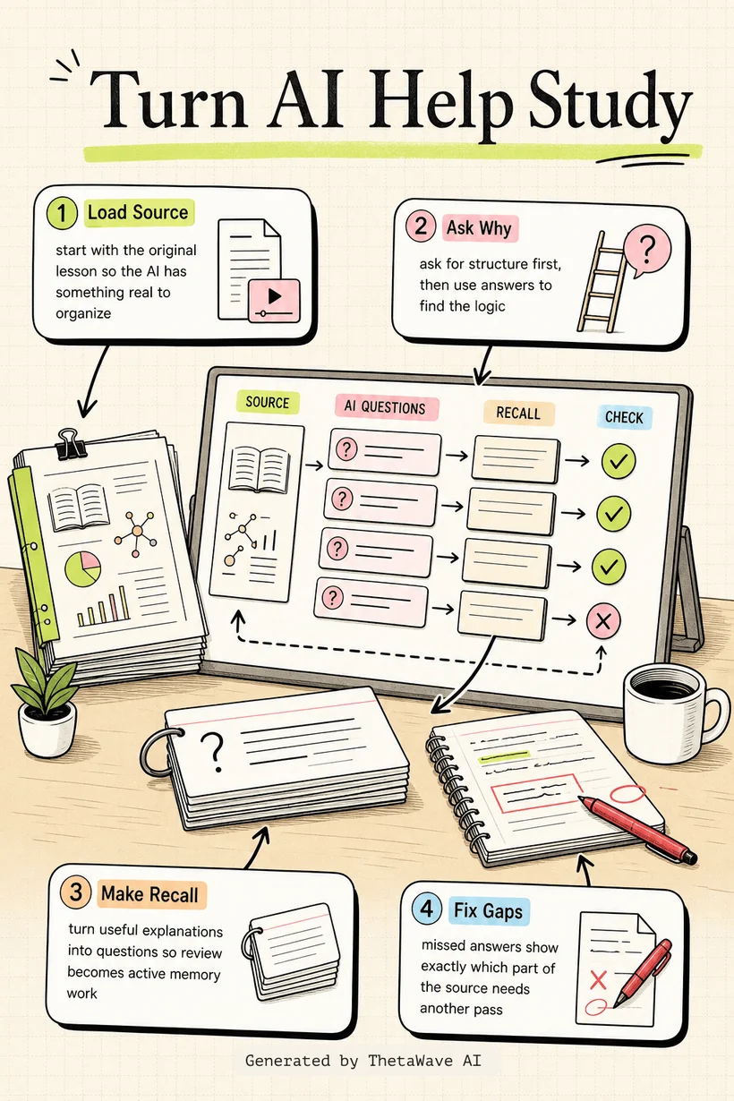 Infographic for How to Study for Exams with Flashcards (Anki Masterclass)