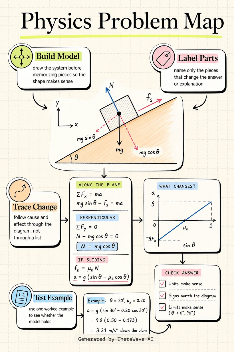 Infografik zu How to study PHYSICS so FAST