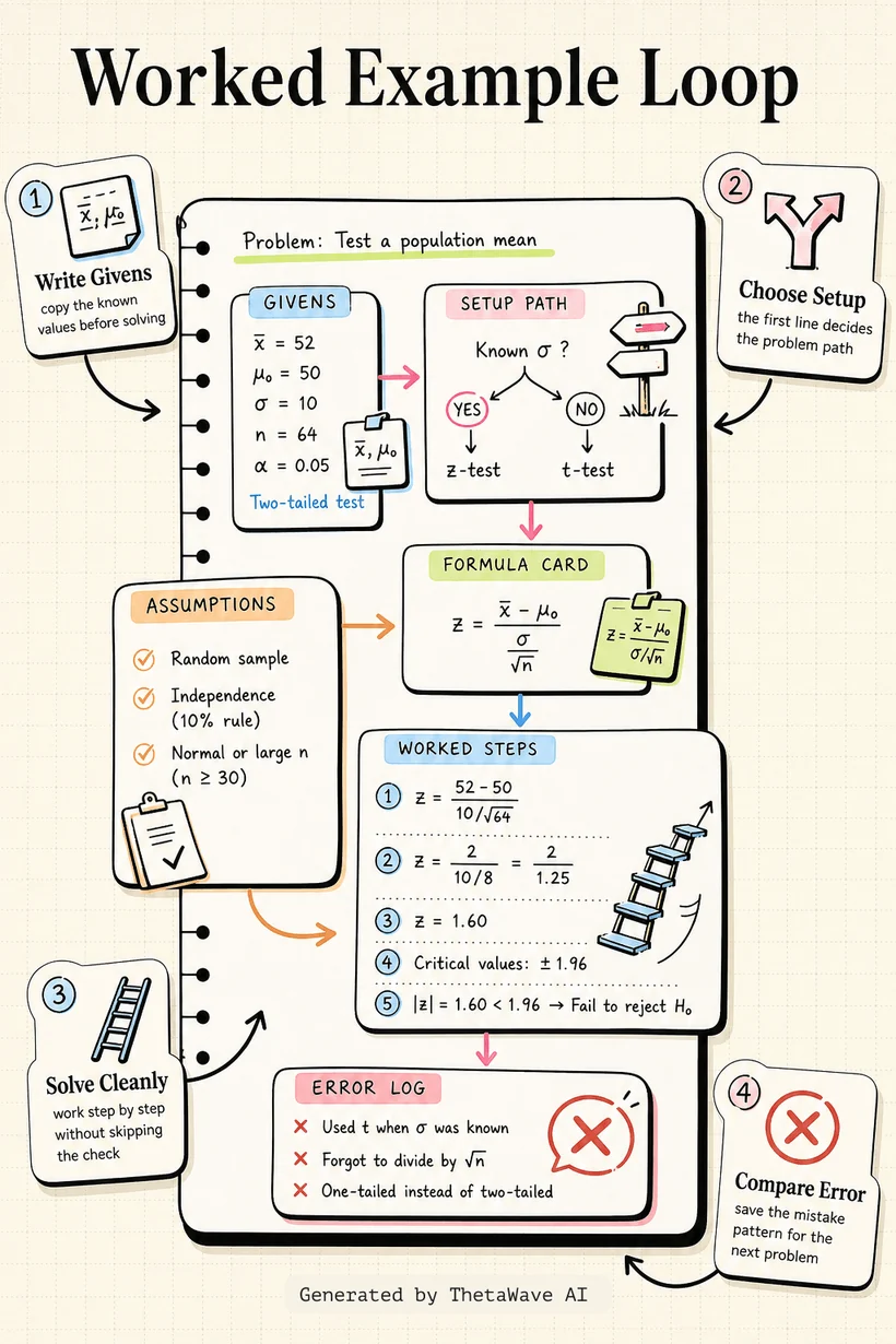 Infographic for Intro to Hypothesis Testing in Statistics - Hypothesis Testing Statistics Problems and Examples
