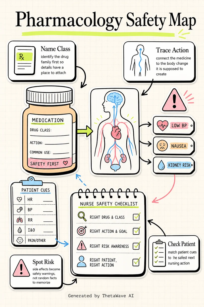 Infographic for IV Infusion Time Calculations Nursing | Dosage Calculations Practice for Nursing Student (Vid 9)