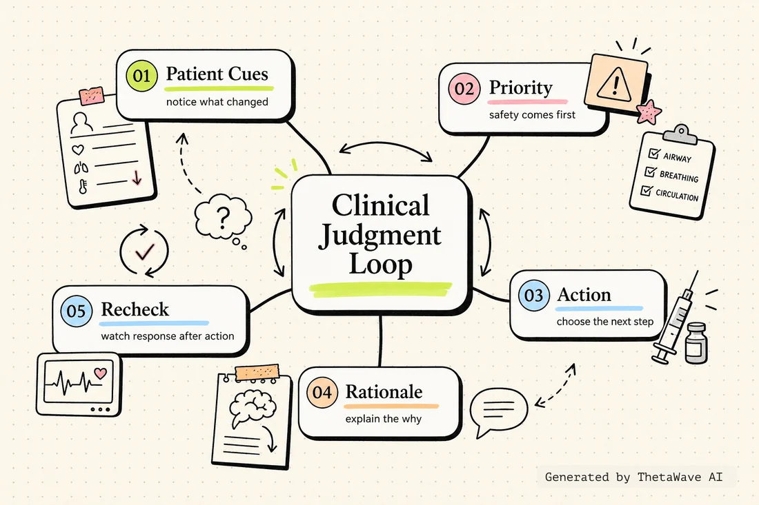 Mindmap zu Lab Values Nursing NCLEX Review