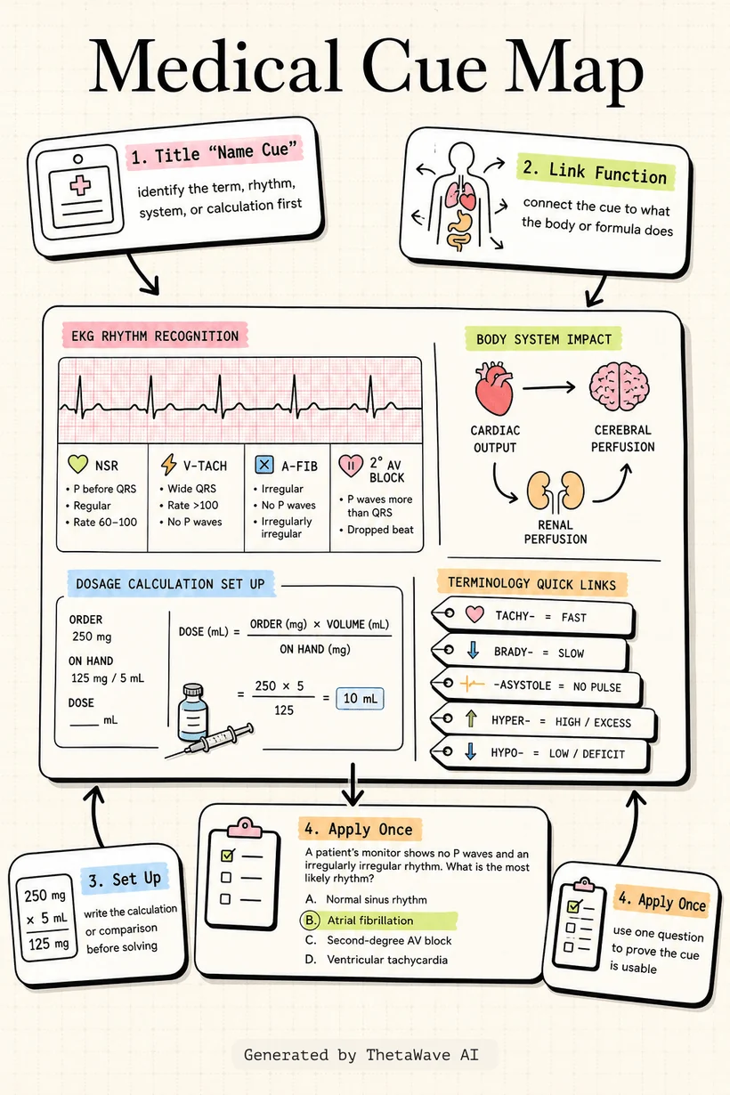 Infographic for Master the Top EKG Rhythms for the NCLEX | Practice Test with Answers