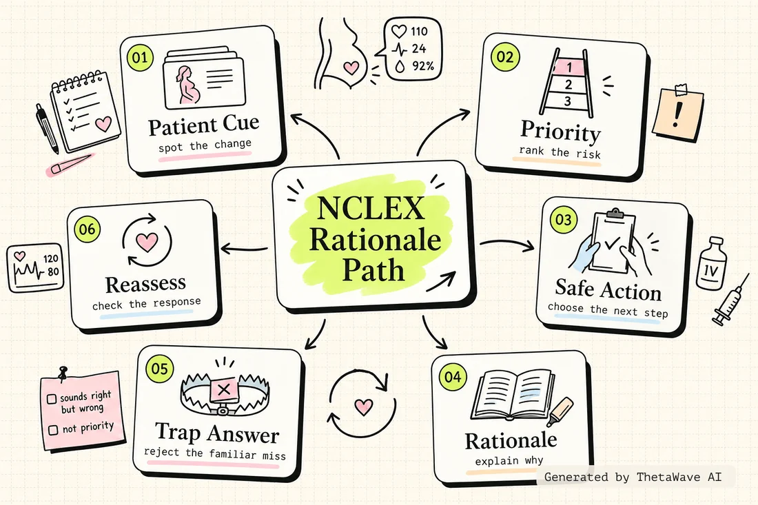 Mind map for Maternity Nursing NCLEX Review Questions and Answers