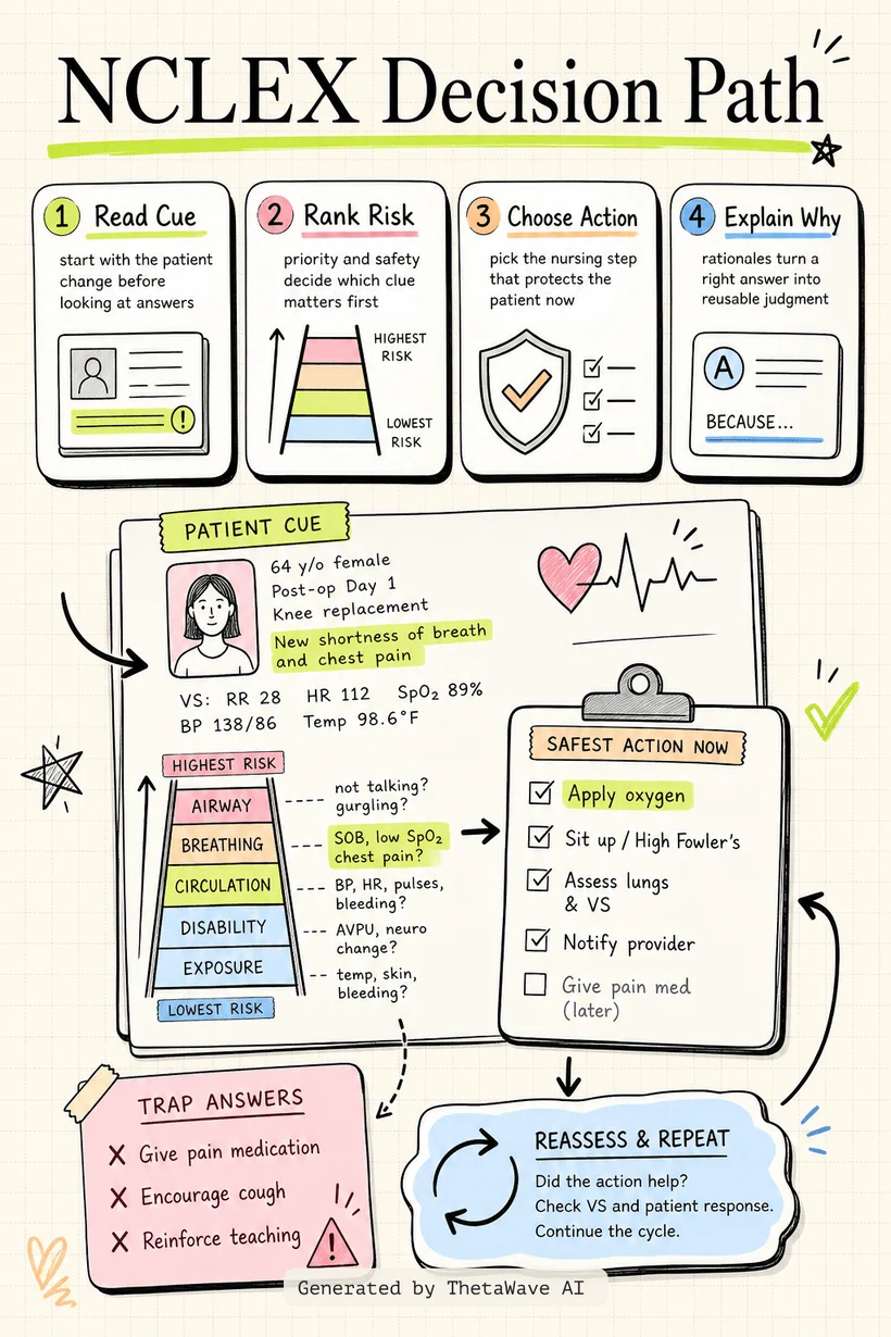 Infographic for NCLEX Questions and Answers with Rationales | Next Gen NCLEX Review