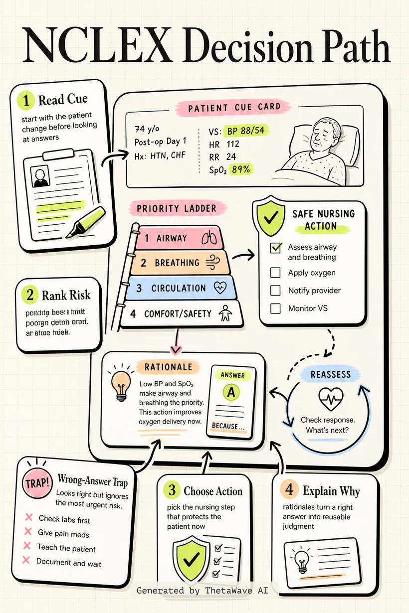 Infographic for Pharmacology NCLEX Review Questions for Nursing Students