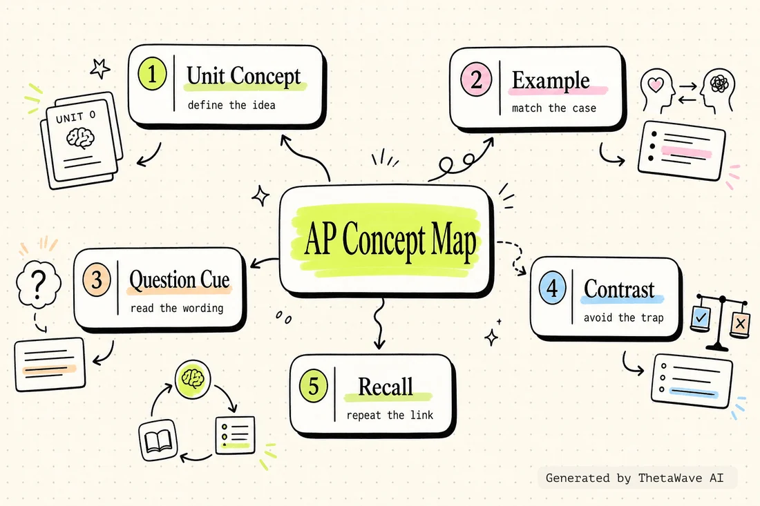 Mindmap zu Psychological Perspectives (AP Psychology Review: Unit 0 Topic 1A)
