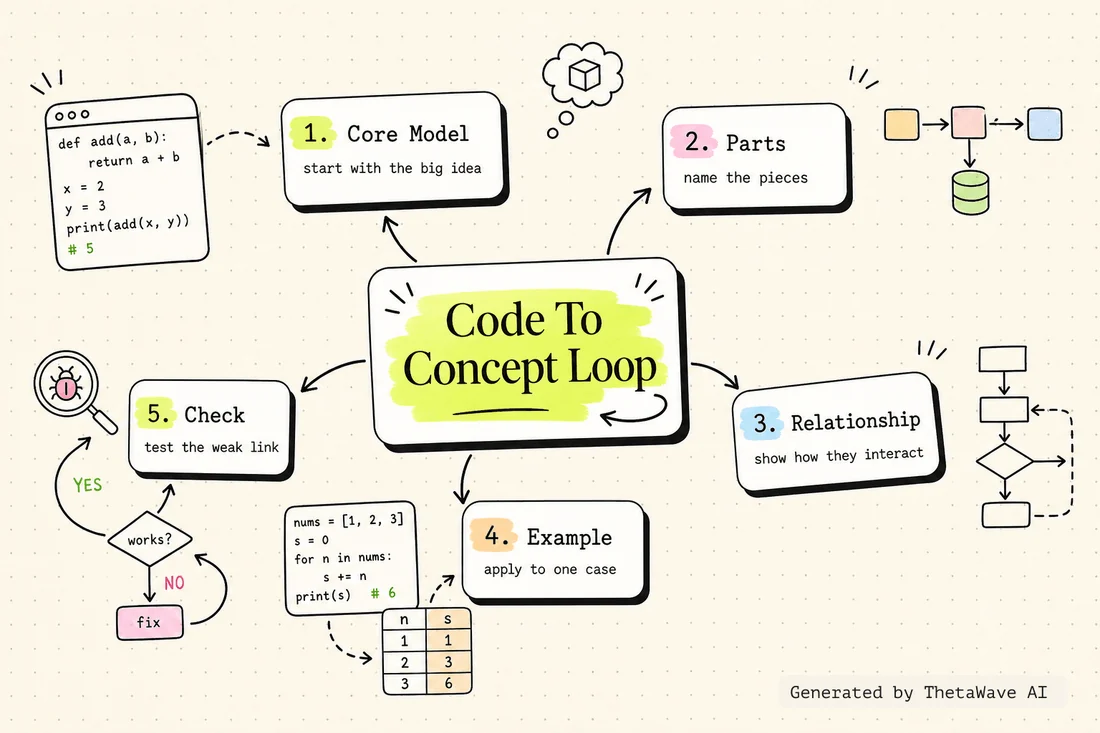 Mindmap zu Python Full Course for Beginners