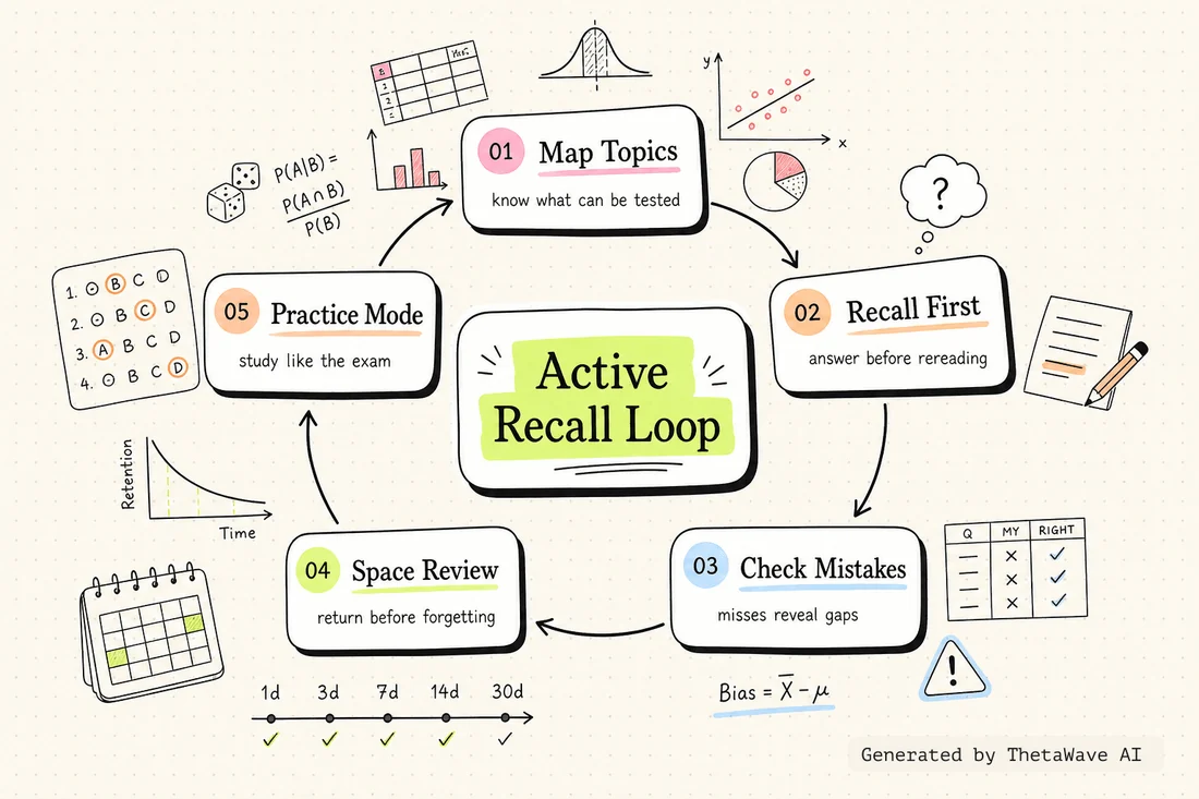 Mindmap zu Statistics - A Full University Course on Data Science Basics