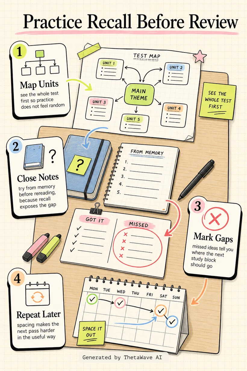 Infografía de The Most Powerful Way to Remember What You Study