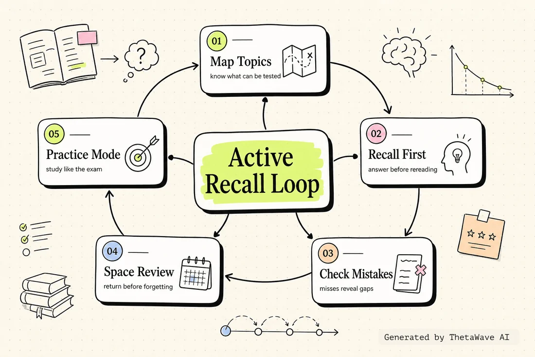 Mapa mental de The Most Powerful Way to Remember What You Study