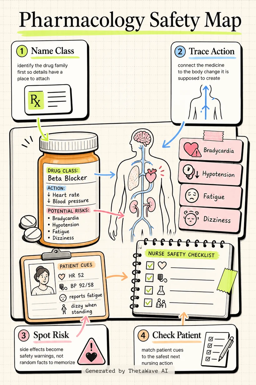 Infografik zu Top NCLEX & Nursing Medications to Know for EXAMS