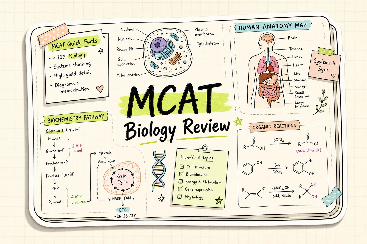 2.5 Hour MCAT Biology Comprehensive Course